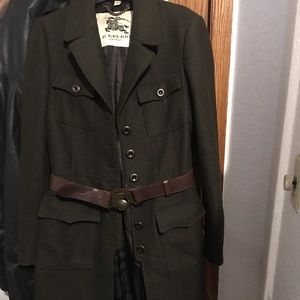 Burberry London coat 100% wool